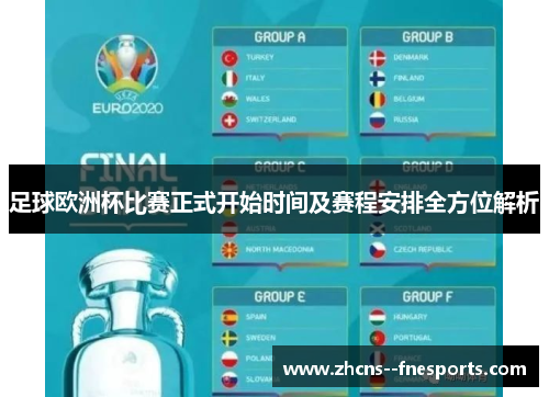 足球欧洲杯比赛正式开始时间及赛程安排全方位解析